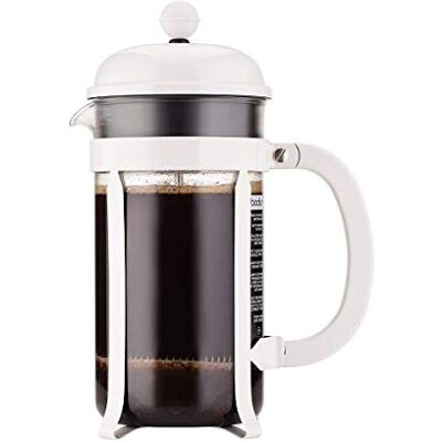 Cafetera Bodum Chambord - 8 Tazas, Blanco Cafetera Bodum Chambord - 8 Tazas, Blanco