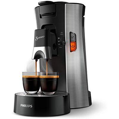 Philips CSA250/10 - Negro, Acero inoxidable - Cafetera de cápsulas Philips CSA250/10 - Negro, Acero inoxidable - Cafetera de cápsulas