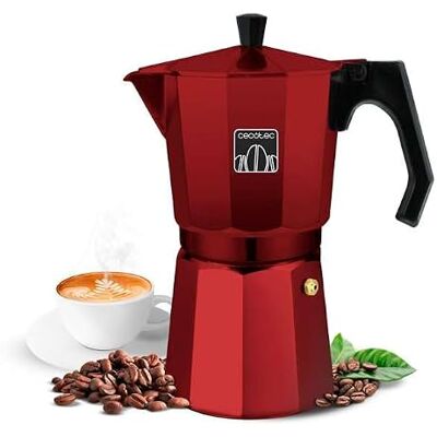 CECOTEC Mokclassic 900 - Rojo - Cafetera CECOTEC Mokclassic 900 - Rojo - Cafetera