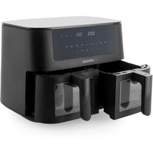 GreenPan Bistro Horno Air Fryer 9-en-1 XL,2 Cestas para freír (2 x 4L),Cesta de Cerámica Antiadherente sin PFAS,Calentamiento rápido,Preajustes multifunción,Auto-off,Pantalla LED,Asa Cool-Touch,Negro GreenPan Bistro Horno Air Fryer 9-en-1 XL,2 Cestas para freír (2 x 4L),Cesta de Cerámica Antiadherente sin PFAS,Calentamiento rápido,Preajustes multifunción,Auto-off,Pantalla LED,Asa Cool-Touch,Negro