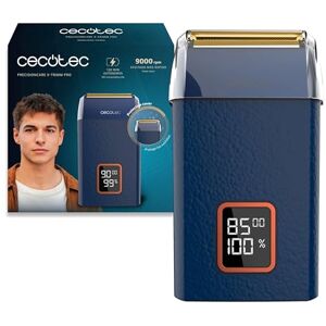 Cecotec Afeitadora Laminar con Cuerpo de Cuero PrecisionCare X-Trimm Pro. Motor 9000RPM, 3 Velocidades, Cuchillas de Titanio, Pantalla LED con% de Batería y RPM, Autonomía 2h, Tapa Cecotec Afeitadora Laminar con Cuerpo de Cuero PrecisionCare X-Trimm Pro. Motor 9000RPM, 3 Velocidades, Cuchillas de Titanio, Pantalla LED con% de Batería y RPM, Autonomía 2h, Tapa