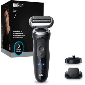 Braun Afeitadora Eléctrica Hombre Series 7, Máquina De Afeitar Barba En Seco Y Mojado, 3 Modos De Afeitado, 60 Min De Uso, Recortadora De Precisión, Base De Carga, Estuche De Viaje, 72-N4200S, Negro Braun Afeitadora Eléctrica Hombre Series 7, Máquina De Afeitar Barba En Seco Y Mojado, 3 Modos De Afeitado, 60 Min De Uso, Recortadora De Precisión, Base De Carga, Estuche De Viaje, 72-N4200S, Negro