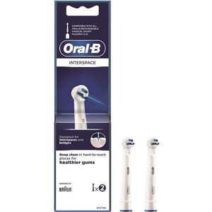 Oral-B - Pack de 2 cabezales para cepillos de dientes recargables - Interdental IP17