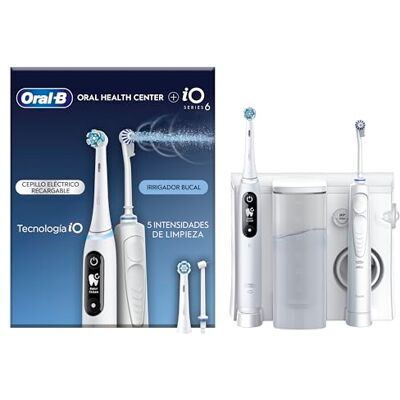Cepillo eléctrico Oral-B iO6 & OxyJet y irrigador dental - Cepillo y Waterjet Cepillo eléctrico Oral-B iO6 & OxyJet y irrigador dental - Cepillo y Waterjet