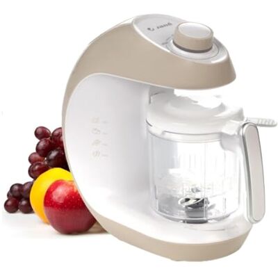 Jane Jané Chefkiss, Robot Cocina Bebé, Multifunción 7 en 1, Procesador Alimentos, Cocina al Vapor, Descongela, Recalienta, Esteriliza, Bate, Mezcla Jane Jané Chefkiss, Robot Cocina Bebé, Multifunción 7 en 1, Procesador Alimentos, Cocina al Vapor, Descongela, Recalienta, Esteriliza, Bate, Mezcla