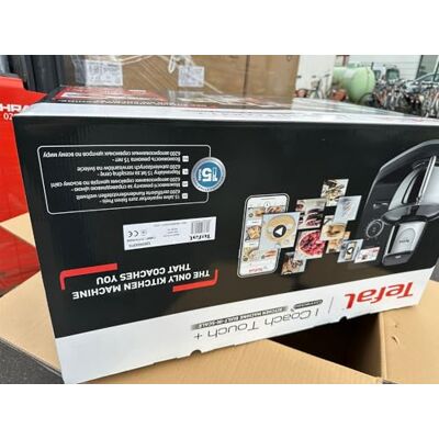 Tefal I-Coach Touch + Robot de cocina con báscula integrada, recetas paso a paso, 25 programas automáticos, cuenco de 5,5 litros, conexión WiFi, pantalla táctil de 4,3 pulgadas, 1200 W, negro Tefal I-Coach Touch + Robot de cocina con báscula integrada, recetas paso a paso, 25 programas automáticos, cuenco de 5,5 litros, conexión WiFi, pantalla táctil de 4,3 pulgadas, 1200 W, negro