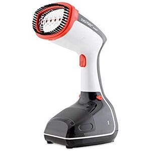 Zelmer Vaporizador de ropa, 1100 W, vapor constante 25 g/min, listo para usar en 35 segundos, 1 nivel de vapor, elimina migas, olores, desinfectado, 325 ml de capacidad, color rojo. Zelmer Vaporizador de ropa, 1100 W, vapor constante 25 g/min, listo para usar en 35 segundos, 1 nivel de vapor, elimina migas, olores, desinfectado, 325 ml de capacidad, color rojo.