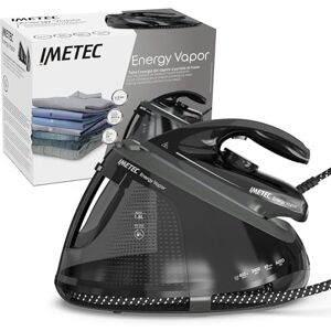Imetec Energy Vapor Plancha con Generador de Vapor, Bomba de 6,5 BAR, 400 g de Vapor, 2400 W, Suela Fluid Ceramic, Bloqueo de la Plancha, Apagado Automático, Dispositivo de Limpieza, Tecnología ECO Imetec Energy Vapor Plancha con Generador de Vapor, Bomba de 6,5 BAR, 400 g de Vapor, 2400 W, Suela Fluid Ceramic, Bloqueo de la Plancha, Apagado Automático, Dispositivo de Limpieza, Tecnología ECO