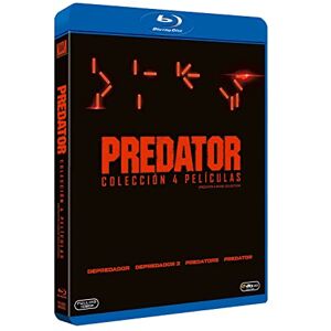 Divisa HV Predator Colección 4 Peliculas (Blu-ray): Depredador 1, Depredador 2, Predators, Predator Divisa HV Predator Colección 4 Peliculas (Blu-ray): Depredador 1, Depredador 2, Predators, Predator