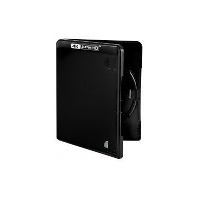 Amaray 4K BLU-Ray Envoltorios, 15 mm, Machine-Pack-Quality, Negro, 10 Unidades Amaray 4K BLU-Ray Envoltorios, 15 mm, Machine-Pack-Quality, Negro, 10 Unidades