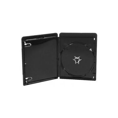 Amaray BLU-Ray Envoltorios, 11 mm Slim, Machine-Pack-Quality, Negro, 10 Unidades Amaray BLU-Ray Envoltorios, 11 mm Slim, Machine-Pack-Quality, Negro, 10 Unidades
