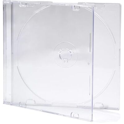 Dragon Juego de 10 fundas delgadas para CD y DVD Blu Ray Disc (5,2 mm, con bandeja transparente esmerilada) Dragon Juego de 10 fundas delgadas para CD y DVD Blu Ray Disc (5,2 mm, con bandeja transparente esmerilada)