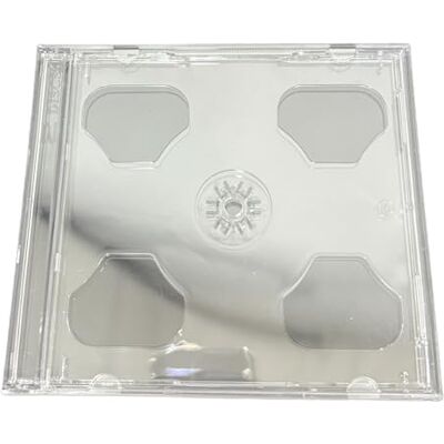 Dragon Juego de 25 fundas transparentes para CD, DVD, Blu-ray, CD, CD, CD, CD, protege tus discos, capacidad para 2 discos de cualquier formato. Reemplazo ideal para carcasas de discos de Dragon Juego de 25 fundas transparentes para CD, DVD, Blu-ray, CD, CD, CD, CD, protege tus discos, capacidad para 2 discos de cualquier formato. Reemplazo ideal para carcasas de discos de