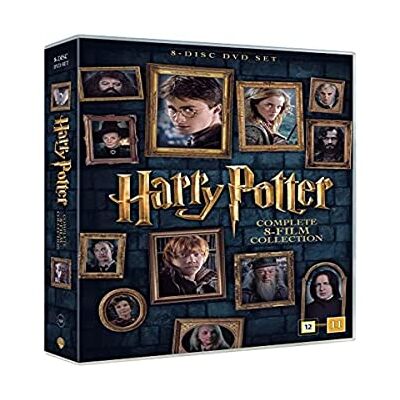 WB Warner Bros Harry Potter: La colección Completa de 8 películas (8 Discos) DVD, en Inglés antiguo WB Warner Bros Harry Potter: La colección Completa de 8 películas (8 Discos) DVD, en Inglés antiguo