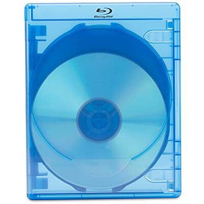 Amaray 1x Funda para BLU-Ray de 3 Discos de 21 mm Amaray 1x Funda para BLU-Ray de 3 Discos de 21 mm