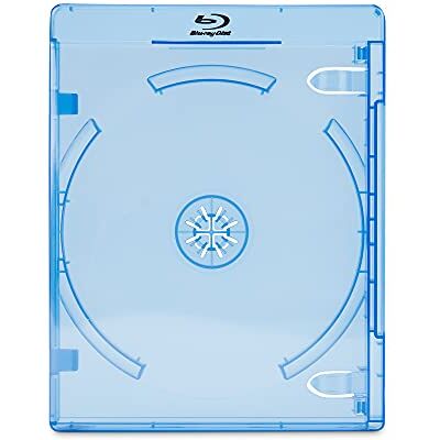 Dragon Branded Cajas de almacenamiento para discos Blu-Ray (11 mm, 25 unidades) Dragon Branded Cajas de almacenamiento para discos Blu-Ray (11 mm, 25 unidades)