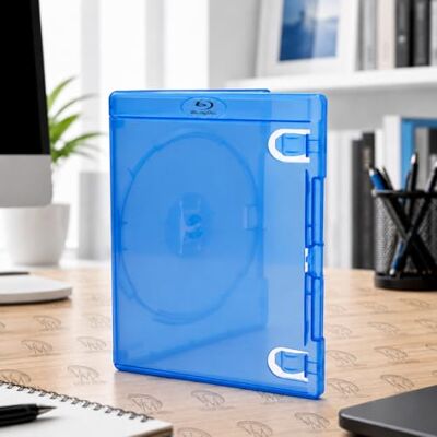 Amaray BLU-Ray Cases Lomo de 14 mm (10 Unidades) Amaray BLU-Ray Cases Lomo de 14 mm (10 Unidades)