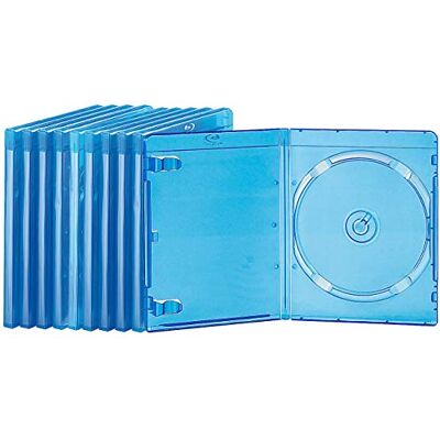 Pearl Fundas y Bolsas para consumibles de Almacenamiento Bluray Casos: Fundas Blandas Delgadas de BLU-Ray Azul-Transparente en un Paquete de 10 para 1 Disco Cada una (Vacío Estuches BLU-Ray) Pearl Fundas y Bolsas para consumibles de Almacenamiento Bluray Casos: Fundas Blandas Delgadas de BLU-Ray Azul-Transparente en un Paquete de 10 para 1 Disco Cada una (Vacío Estuches BLU-Ray)