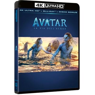 Blu-Ray Avatar La Via Dell'acqua (2 4K Ultra Hd + Blu-Ray Hd) Blu-Ray Avatar La Via Dell'acqua (2 4K Ultra Hd + Blu-Ray Hd)