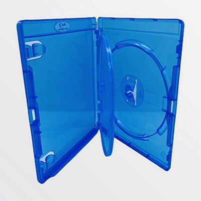 Amaray 5 x Funda Triple BLU Ray con Bandeja Interior, Lomo de 14 mm Amaray 5 x Funda Triple BLU Ray con Bandeja Interior, Lomo de 14 mm