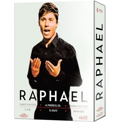 Divisa HV Raphael (Blu-ray) Pack 6 peliculas: Cuando Tu No Estas / Al Ponerse el Sol / Digan lo que digan / El Angel / El Golfo / Sin un Adios Divisa HV Raphael (Blu-ray) Pack 6 peliculas: Cuando Tu No Estas / Al Ponerse el Sol / Digan lo que digan / El Angel / El Golfo / Sin un Adios