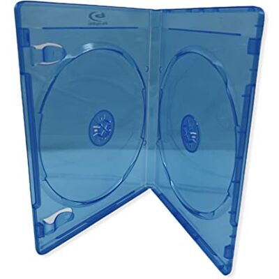 Dragon 50 x doble (2) Disco Blu-Ray 11 mm almacenamiento casos con Logo – marca ® Dragon 50 x doble (2) Disco Blu-Ray 11 mm almacenamiento casos con Logo – marca ®