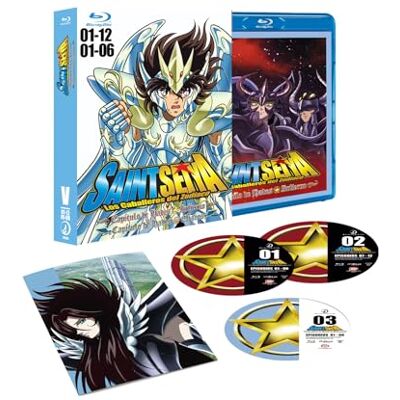 SELECTA VISION Saint Seiya Cosmos Edition Box 5. Saga de Hades Infierno / Elíseos. Bluray SELECTA VISION Saint Seiya Cosmos Edition Box 5. Saga de Hades Infierno / Elíseos. Bluray