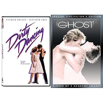 Warner Home Video Ghost + Dirty Dancing Patrick Swayze colección DVD set de película Warner Home Video Ghost + Dirty Dancing Patrick Swayze colección DVD set de película