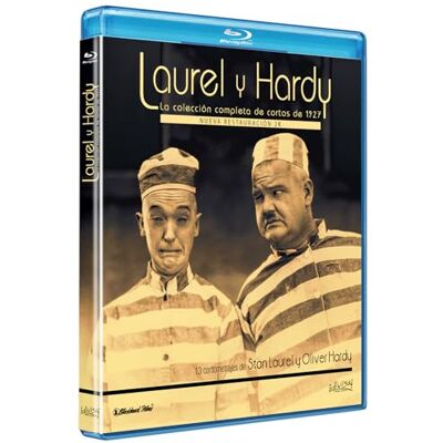 Divisa Films Laurel & Hardy: La Colección Completa de Cortos (13 Cortos) (1927) (Blu-ray) Divisa Films Laurel & Hardy: La Colección Completa de Cortos (13 Cortos) (1927) (Blu-ray)