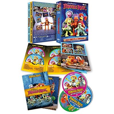 MPO Fraggle Rock Digipack Serie Completa Teradas 1 a 5 en 16 DVDs + 8 Postales MPO Fraggle Rock Digipack Serie Completa Teradas 1 a 5 en 16 DVDs + 8 Postales