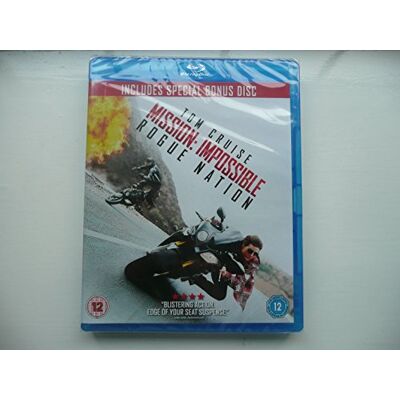 Mission IMPOSSIBLE "ROGUE NATION" (BLU-RAY) *RARE SAINSBURY'S DOUBLE DISC VERSION** WITH SLIPCASE Mission IMPOSSIBLE "ROGUE NATION" (BLU-RAY) *RARE SAINSBURY'S DOUBLE DISC VERSION** WITH SLIPCASE