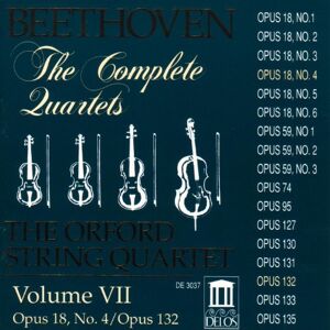 Beethoven Ludwig Van Sämtliche Streichquartette Vol.7 Beethoven Ludwig Van Sämtliche Streichquartette Vol.7