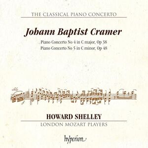 Verve Johann Baptist Cramer : Concertos pour piano n° 4 et 5. London Mozart Players, Shelley. Verve Johann Baptist Cramer : Concertos pour piano n° 4 et 5. London Mozart Players, Shelley.