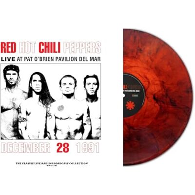 Red Hot Chili Peppers At Pat O Brien Pavilion Del Mar (Red Marble Vinyl) Red Hot Chili Peppers At Pat O Brien Pavilion Del Mar (Red Marble Vinyl)
