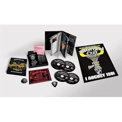 Motörhead No Sleep 'Til Hammersmith 40 Anniversary Deluxe Edition Boxset (4 CDs) Motörhead No Sleep 'Til Hammersmith 40 Anniversary Deluxe Edition Boxset (4 CDs)