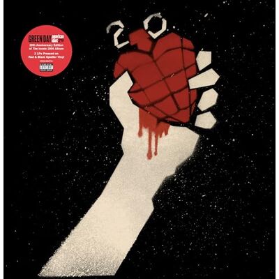 Green Day American Idiot (20th anniversary Deluxe edition) (2 LP) Color Rojo con Salpicaduras Green Day American Idiot (20th anniversary Deluxe edition) (2 LP) Color Rojo con Salpicaduras