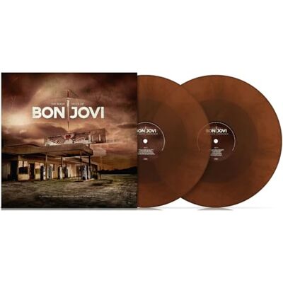 BON JOVI THE MANY FACES OF (COLOR MARRON TRANSPARENTE MARBLED) BON JOVI THE MANY FACES OF (COLOR MARRON TRANSPARENTE MARBLED)