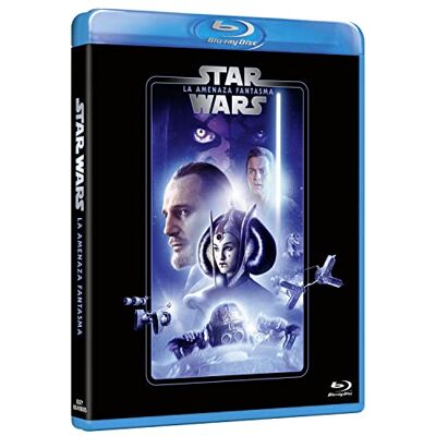 Disney Star Wars Ep I: La Amenaza Fantasma (Edición remasterizada) 2 discos (película + extras) Disney Star Wars Ep I: La Amenaza Fantasma (Edición remasterizada) 2 discos (película + extras)