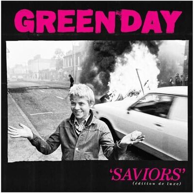 Green Day Saviors (Édition De Luxe) (Edición Color Blanco Con Salpicaduras Rosas) (2Lp-Vinilo) Green Day Saviors (Édition De Luxe) (Edición Color Blanco Con Salpicaduras Rosas) (2Lp-Vinilo)