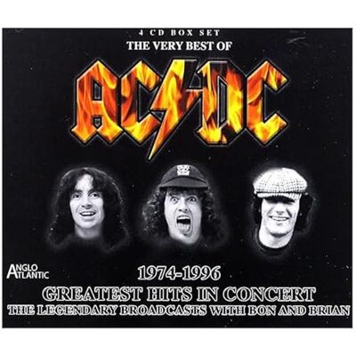 Ac/Dc Greatest Hits in Concert 1974-96 -Legendary Broadcasts (4CD) Ac/Dc Greatest Hits in Concert 1974-96 -Legendary Broadcasts (4CD)