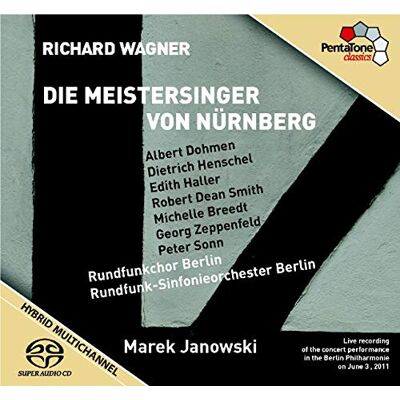 Pentatone Wagner: Los Maestros Cantores De Nuremberg / Dohmen, Henschel, Haller..., Rundfunk-Sinfonieorchester Berlin Janowski Pentatone Wagner: Los Maestros Cantores De Nuremberg / Dohmen, Henschel, Haller..., Rundfunk-Sinfonieorchester Berlin Janowski