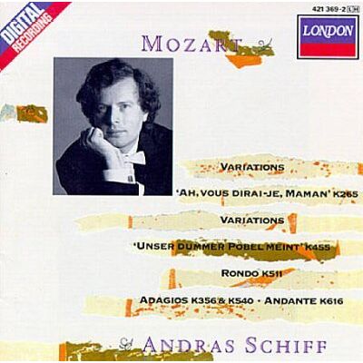 Decca Variations, K. 265 & 455 / Rondo, K. 511 / Adagios Decca Variations, K. 265 & 455 / Rondo, K. 511 / Adagios