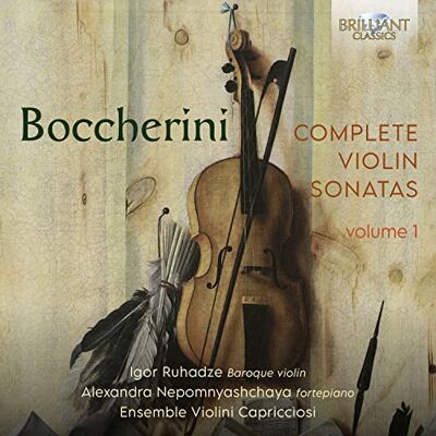 Ensemble Boccherini: Complete Violin Sonatas, Vol. 1 Ensemble Boccherini: Complete Violin Sonatas, Vol. 1