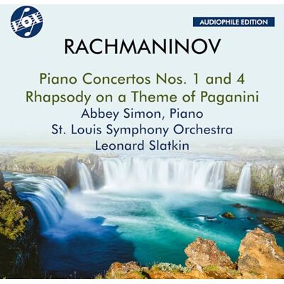 Vox Rachmaninoff: Piano Concertos Nos. 1 & 4 Rhapsody On A Theme Of Paganini Vox Rachmaninoff: Piano Concertos Nos. 1 & 4 Rhapsody On A Theme Of Paganini