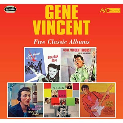 Vincent Five Classic Albums (Bluejean Bop / Rocks! And The Blue Caps Roll / A Record Date / Sounds Like / Crazy Times) Vincent Five Classic Albums (Bluejean Bop / Rocks! And The Blue Caps Roll / A Record Date / Sounds Like / Crazy Times)