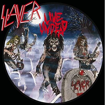 Slayer Live Undead Blue White Edt.) Slayer Live Undead Blue White Edt.)