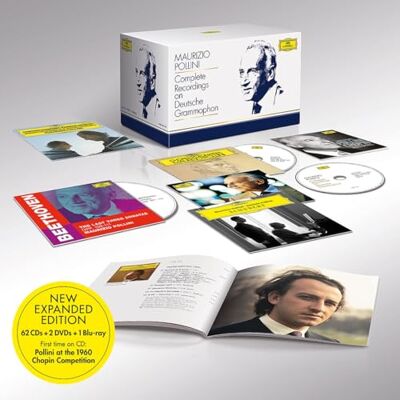 Dolce & Gabbana Maurizio Pollini: Complete Recordings on Deutsche Grammophon 62CD Dolce & Gabbana Maurizio Pollini: Complete Recordings on Deutsche Grammophon 62CD