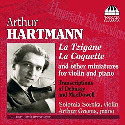 Zach Top Hartmann : Miniatures et Transcriptions pour Violon et Piano Zach Top Hartmann : Miniatures et Transcriptions pour Violon et Piano