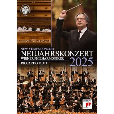 Sony Riccardo Muti, Concierto Año Nuevo 2025, DVD Sony Riccardo Muti, Concierto Año Nuevo 2025, DVD