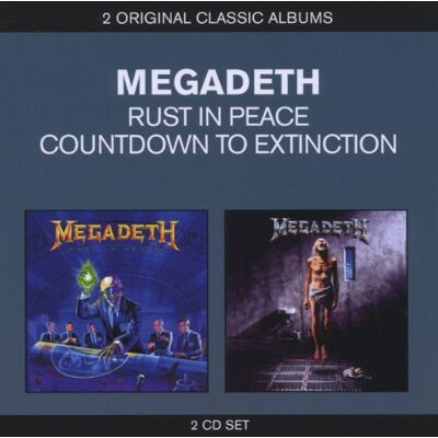 Megadeth classic albums rust in peace/countdown to extincio Megadeth classic albums rust in peace/countdown to extincio